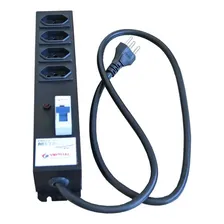 Filtro Linha 20 Amperes 4 Tomadas Bivolt 20a 4400w Disjuntor Foto  mini 1
