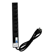 Filtro Linha 20 Amperes 8 Tomadas Bivolt 20a 4400w Disjuntor Foto  mini 1