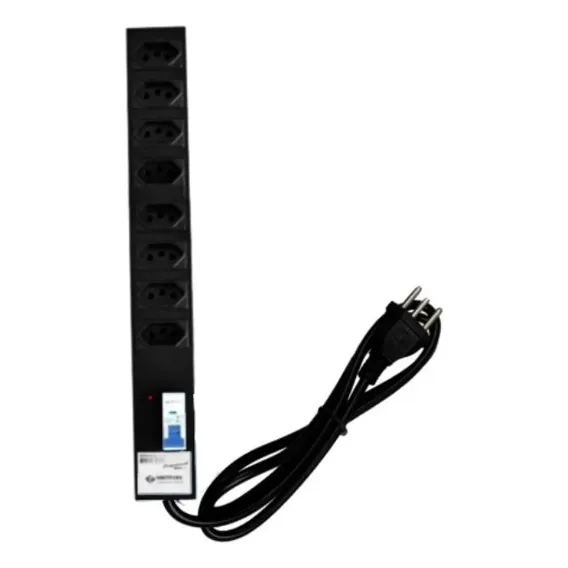 Filtro Linha 20 Amperes 8 Tomadas Bivolt 20a 4400w Disjuntor Foto 1
