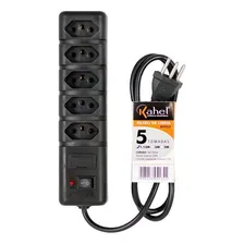 Filtro Linha 5 Tomadas Bivolt Kahel Foto mini 1
