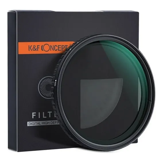 Filtro Nd2 - Nd400 Variável 72mm - K&f Concept Foto 1