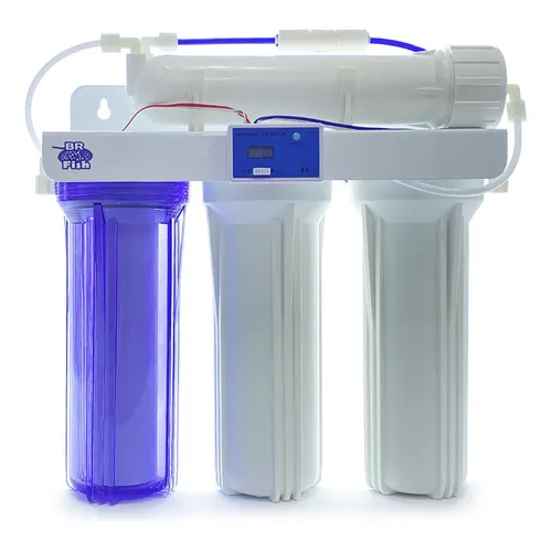 Filtro Osmose Reversa 100gpd + Tds In-line Aquario Completo Não se aplica Foto 1