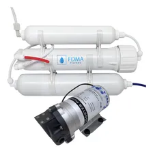 Filtro Osmose Reversa Deionizador 100gpd Compacto P/ AquƔrio Foto mini 1