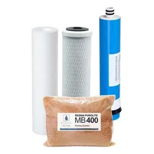 Filtro Osmose Reversa Deionizador 150gpd Resina Mb400 Foto mini 2