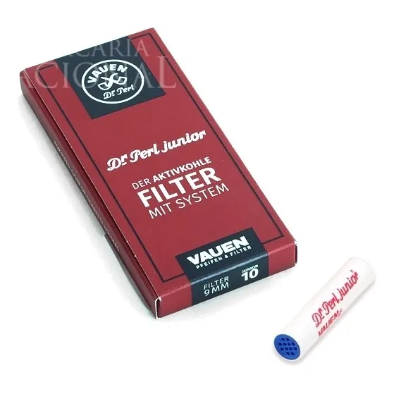 Filtro Para Cachimbo Vauen De 9mm (display Com 10) Foto 1