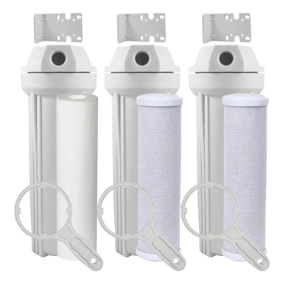 Filtro Para Fabricação Cerveja Artesanal Triplo Retira Cloro Cor Branco Foto 1