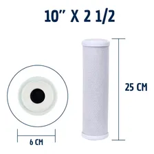 Filtro Para Fabricação Cerveja Artesanal Triplo Retira Cloro Cor Branco Foto mini  3