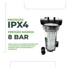 Filtro Para Purificador De Agua Eurobombas Eurofiltro 2 Litros Transparente Foto mini 2