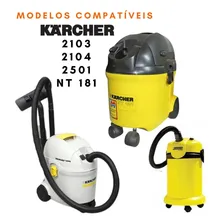 Filtro Permanente Aspirador Karcher 2103 2104 2501 Nt181 Foto mini 4