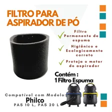 Filtro Permanente Espuma Aspirador Philco Pas10 Pas20 Foto mini  2