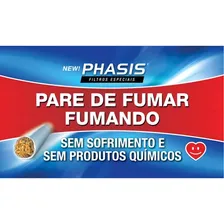 Filtro Phasis Pare De Fumar Fumando Kit 16 Piteiras Original Foto mini  2