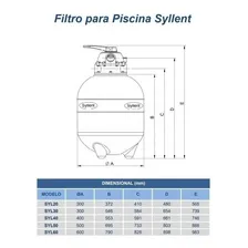 Filtro Piscina Até 50.000 L Syllent - Syl400 Bomba 1/2 Cv Foto mini 3