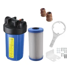Filtro Poço Artesiano Caipira Cacimba Retira Areia Limo Cor Azul 25 Micra Foto  mini 1
