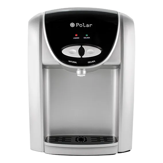 Filtro Polar Purificador Água Bebedouro Natural e Gelada Prata 220v Foto 1