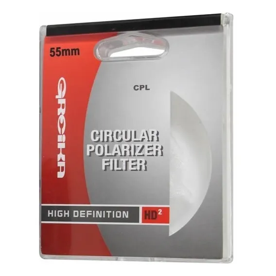 Filtro Polarizador Circular 55mm - Greika Foto 1
