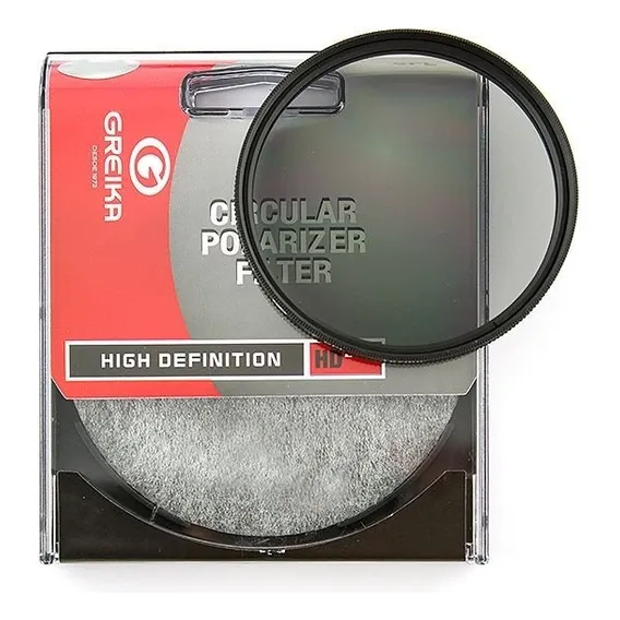 Filtro Polarizador Circular Greika 52mm Foto 1