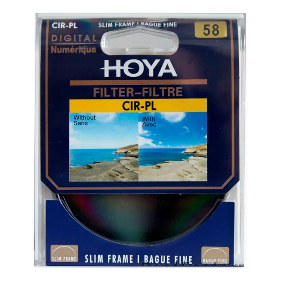 Filtro Polarizador Circular Slim 58mm Hoya Foto 1