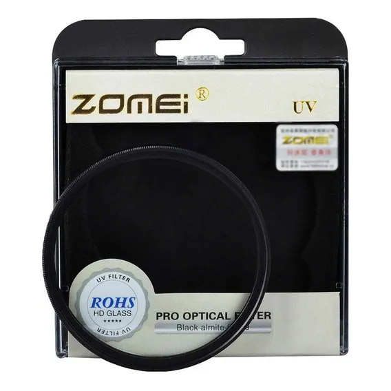 Filtro Protetor Uv Zomei Lente Rosca 82mm Profissional Foto 1