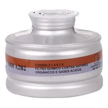Filtro Químico 9000 A2b2 Air Safety P/ Máscara Fullface Cor Branco Foto  mini 1