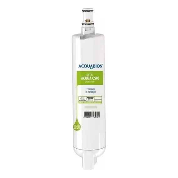Filtro Refil Acquabios Purificador Modelos Bebedouro Consul Foto 1