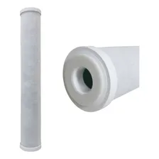 Filtro Refil Carvão Ativado Carbon Block 20 Remove Cloro Foto mini 2