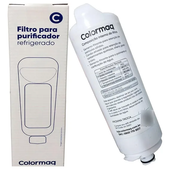 Filtro Refil Colormaq Acqua Purificador Cpuhevaban Foto 1