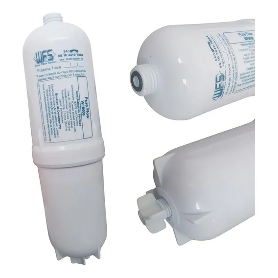Filtro Refil Compatível Purificador Água Soft Everest Plus Foto 1