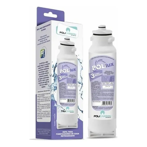 Filtro Refil Purificador Eletrolux Pa 10n/20g/25g/30g/40g Cor Branco Foto 1