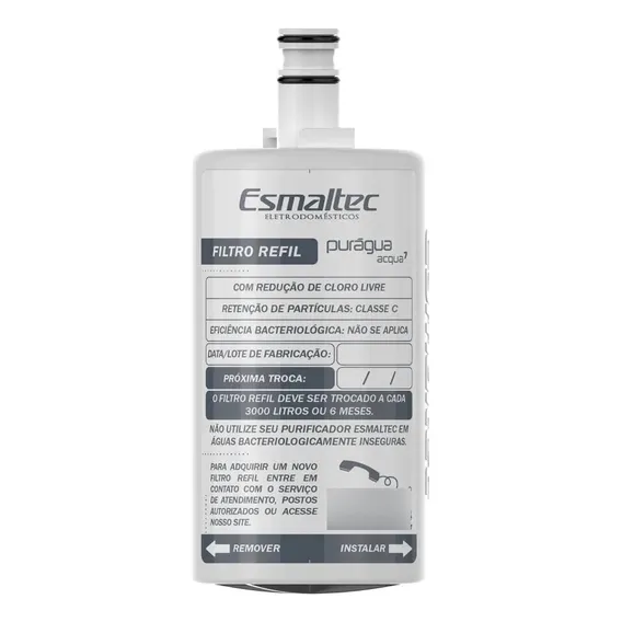 Filtro Refil Vela Para Purificador Esmaltec Acqua 7 Foto 1
