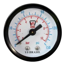 Filtro Regulador De Ar Com Manômetro 1/4 Pol Fa07 V8 Brasil Foto mini  2
