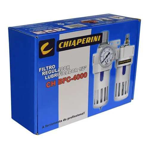Filtro Regulador Lubrificador 1/2 Ch Bfc-4000 Chiaperini Foto 1