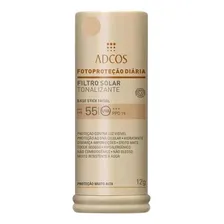 Filtro Solar Base Stick Fps55 Peach Adcos 12g Foto mini 1