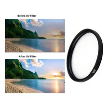 Filtro ultravioleta Ø67mm Filtro UV Nikon Canon Sony Lens Foto mini 3