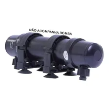Filtro Ultravioleta Hopar Uv-611 11w Uv Para Aquários Lagos Voltagem 110v Foto mini  3