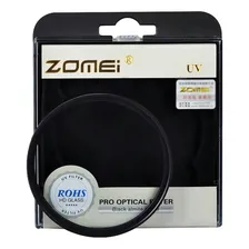 Filtro Uv Ultra Violeta Zomei Com Rosca 77mm Profissional Foto mini 1