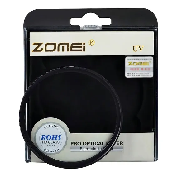 Filtro Uv Ultra Violeta Zomei Com Rosca 77mm Profissional Foto 1