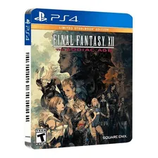 Final Fantasy Xii 12 The Zodiac Age Limited Steelbook Edition - Ps4 Edição Colecionador Foto mini  2