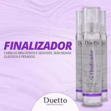 Finalizador Spray De Brilho Reparador Duetto 120ml Foto mini 4