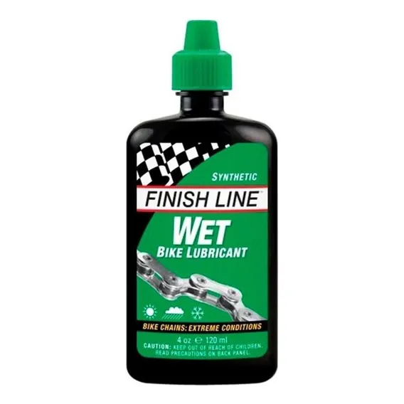 Finish Line 脷mido lubrificante 贸leo para corrente bike 120ml Foto 1