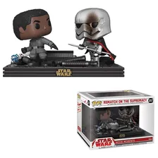 Finn & Captain Phasma Batalha Star Wars Funko Pop! Moments Foto  mini 1
