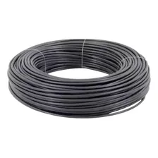 Fio 4mm 10 Metros Fio Flexivel Eletrico Cobertura Preto Foto mini 2
