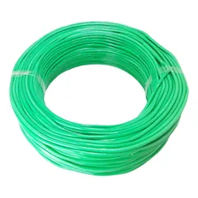 Fio 4mm Com 50 Metros Flexivel P/ Tomadas Fio 4mm 50m Cores Cobertura Verde Foto mini 1