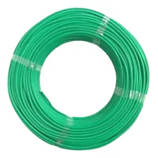 Fio 4mm Com 50 Metros Flexivel P/ Tomadas Fio 4mm 50m Cores Cobertura Verde Foto mini 2