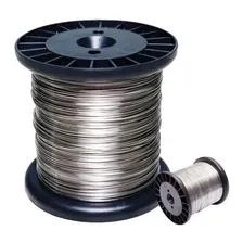 Fio Aço Cerca Elétrica Inox Bobina 0,90mm 157 Metros Foto mini 1