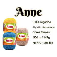 Fio Anne Multicolor Mesclado Circulo Crochê Tricô 500m Cor Boneca Foto mini 4