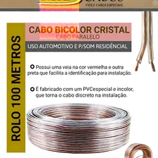 Fio Bicolor Paralelo Cristal Polarizado 2x2,5mm Rolo 100m Foto mini 3