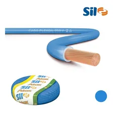 Fio Cabinho Flexível Azul 1mm Rolo C/ 200 Metros - Sil Foto mini  2