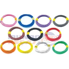 Fio Cabinho Flexível Cobre 0,75mm Rolos Com 25m - Cores Foto mini 1