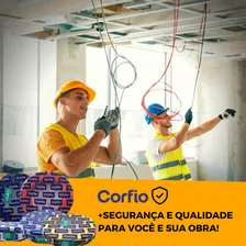 Fio Cabo Flexivel 2,5mm 750v 100 Metros Elétrico Corfio Azul Foto mini 4