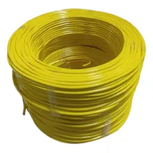 Fio Cabo Flexível 4,00mm 750v Amarelo 100 Metros + Foto mini 1